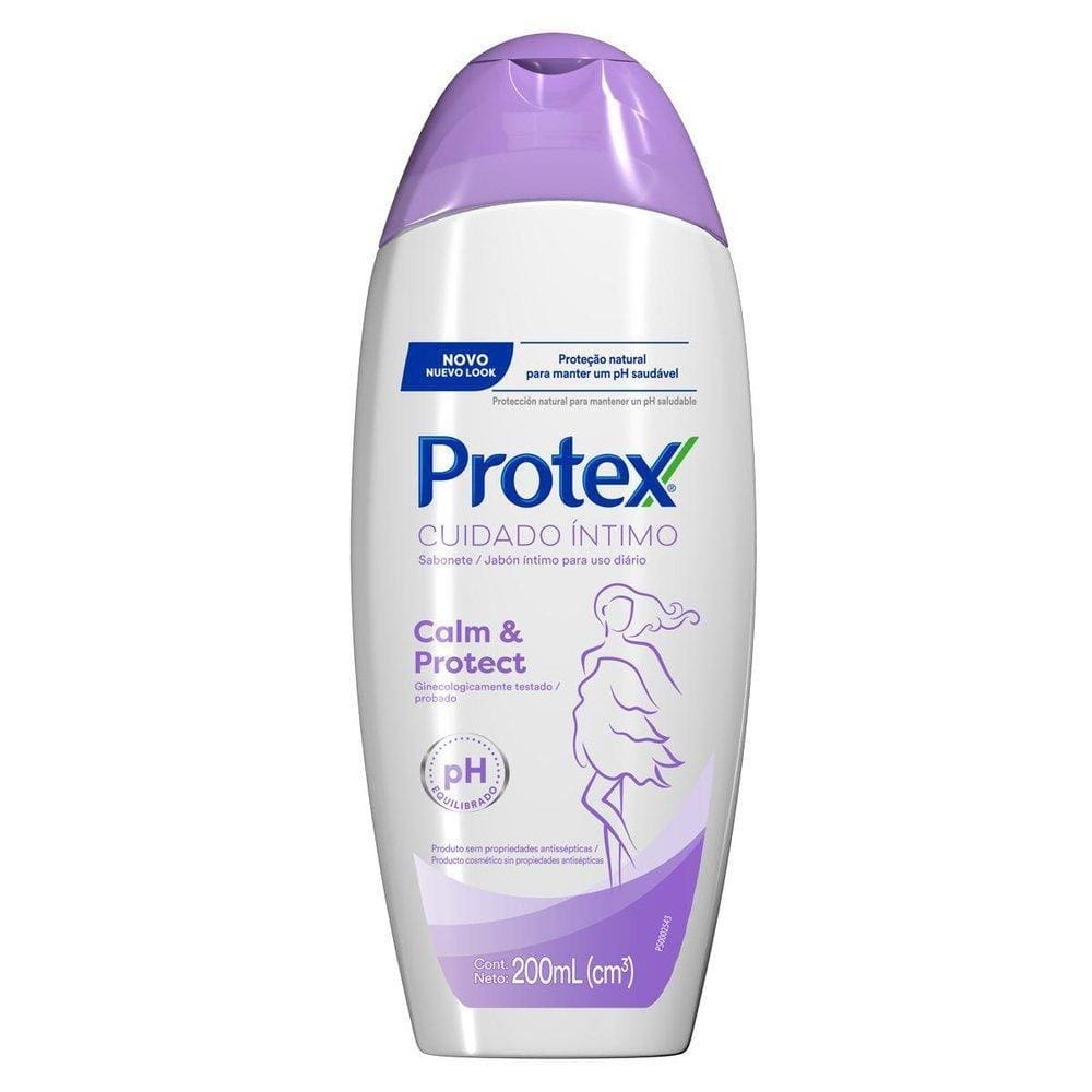 Sabonete Líquido Íntimo Protex Cuidado Íntimo Calm&Protect 200ml