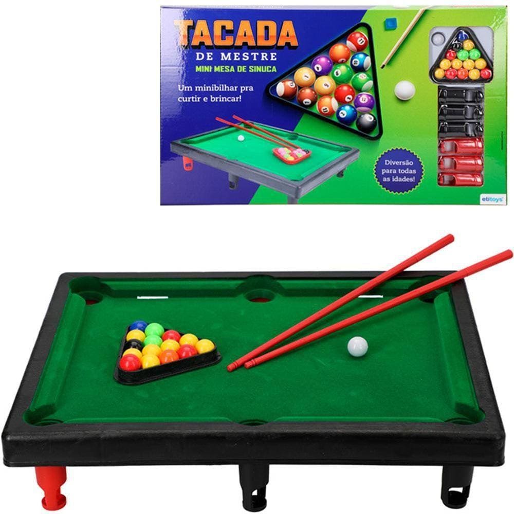 MESA DE SINUCA BILHAR INFANTIL SNOOKER DESMONTAVEL PEZINHO MESA CHAO  COMPLETO MINI CRIANÇA