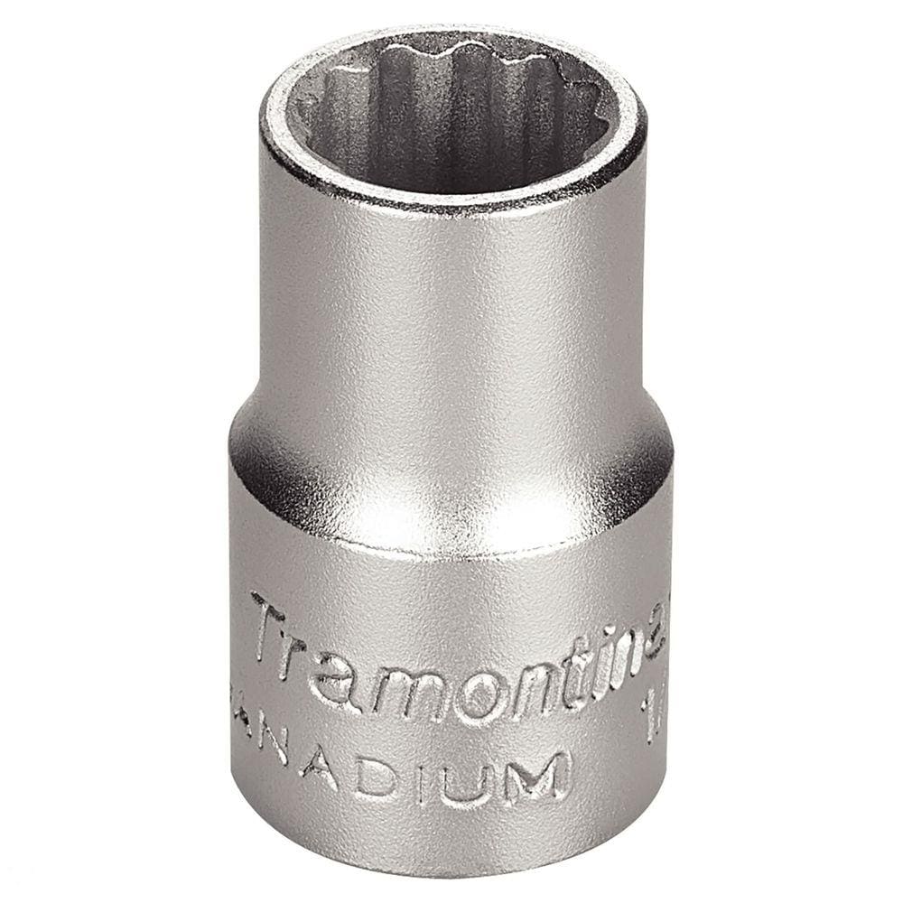 Soquete Estriado em Aço Cromo Vanádio 9/16” - Encaixe 1/2” Tramontina PRO Tramontina