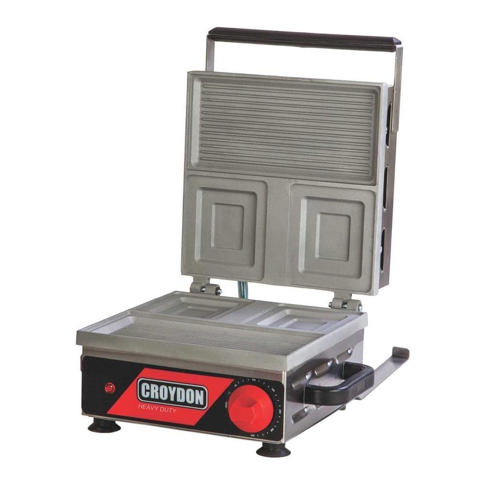Sanduicheira Eletrica Misteria Alumínio Saff 220V - Croydon