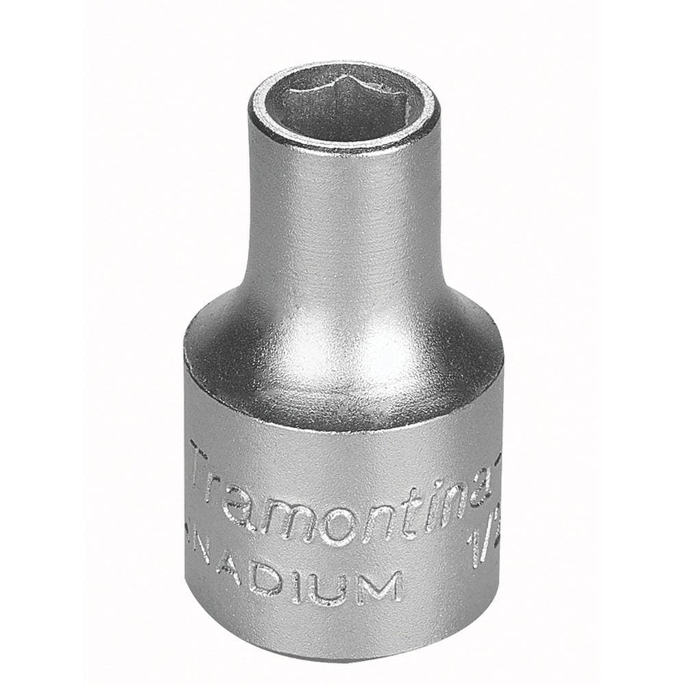 Soquete Sextavado em Aço Cromo Vanádio 9 mm - Encaixe 1/2” Tramontina PRO Tramontina