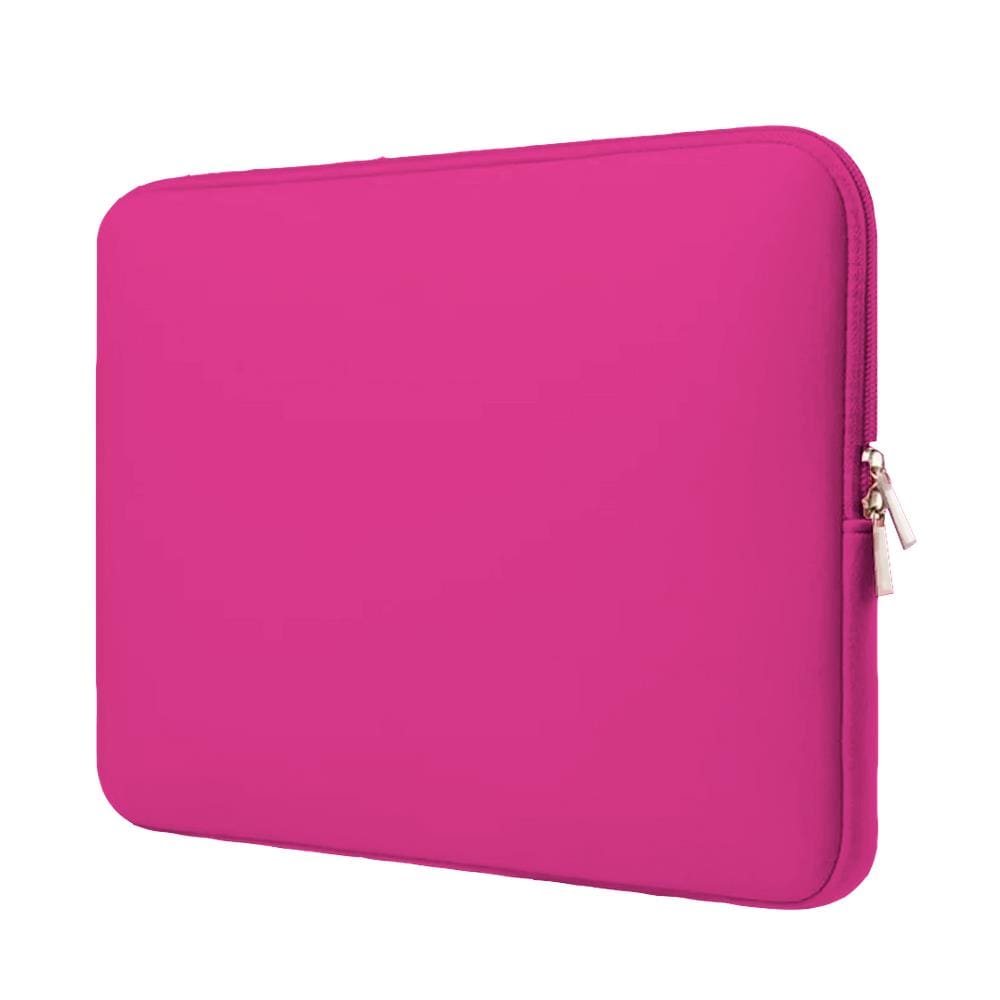 Capa Case Luva Pasta Maleta Com Ziper Para Notebook De 15 15,6 Polegadas- Rosa Pink