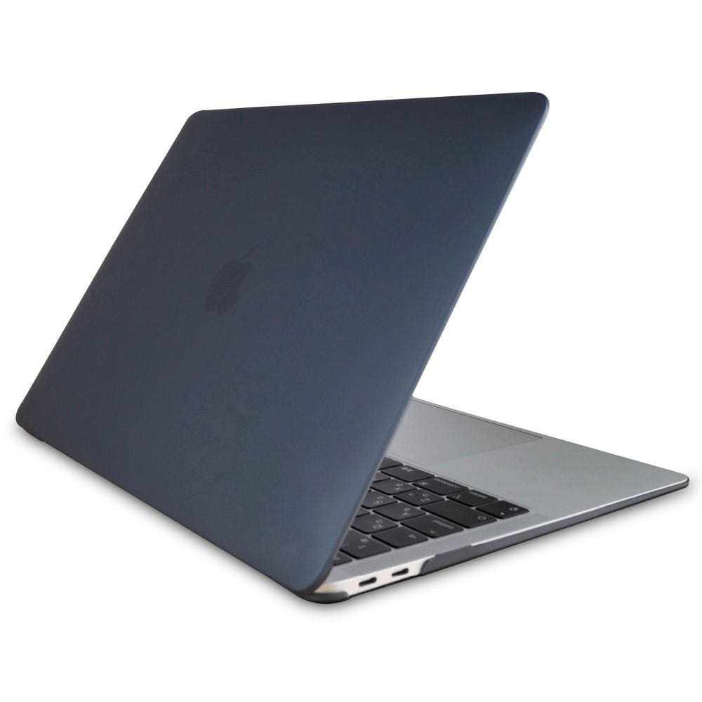 Capa Case Slim Macbook_ Air 13" A1466 / A1369 / Mqd32bz-a De 2010 à 2017 Preto Fosco