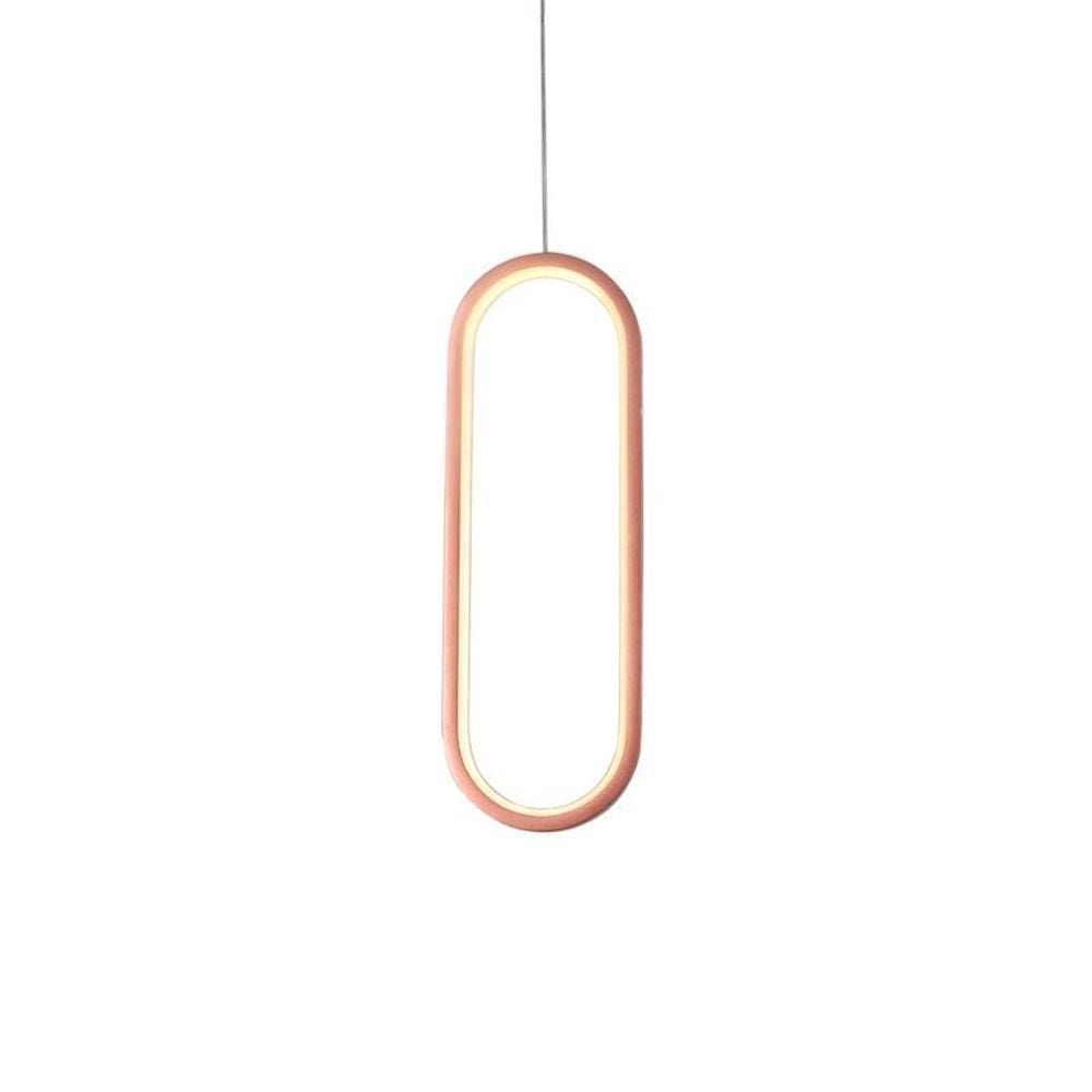 Lustre Pendente Quality Hoop 1321 Led Bivolt Cobre