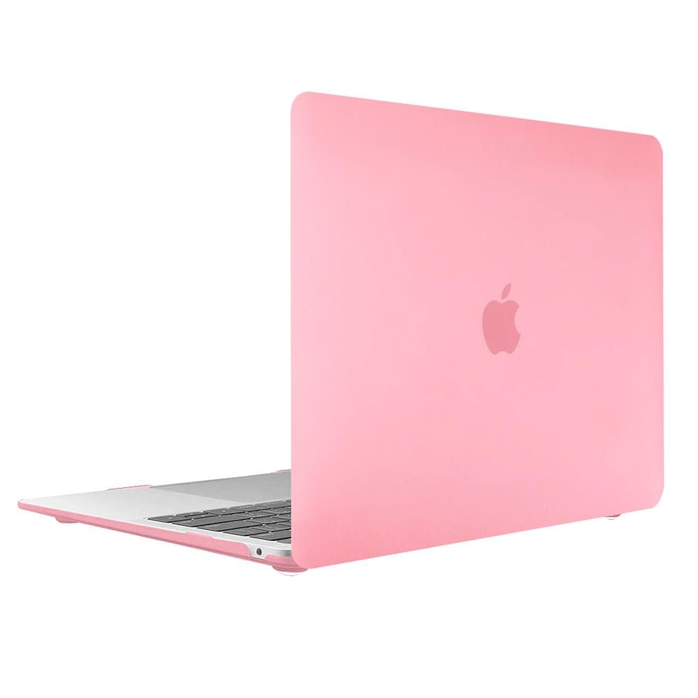 Capa Case Slim Macbook_ New Air 13" A1932 / A2179 / A2337 Com Chip M1 - Rosa Fosco