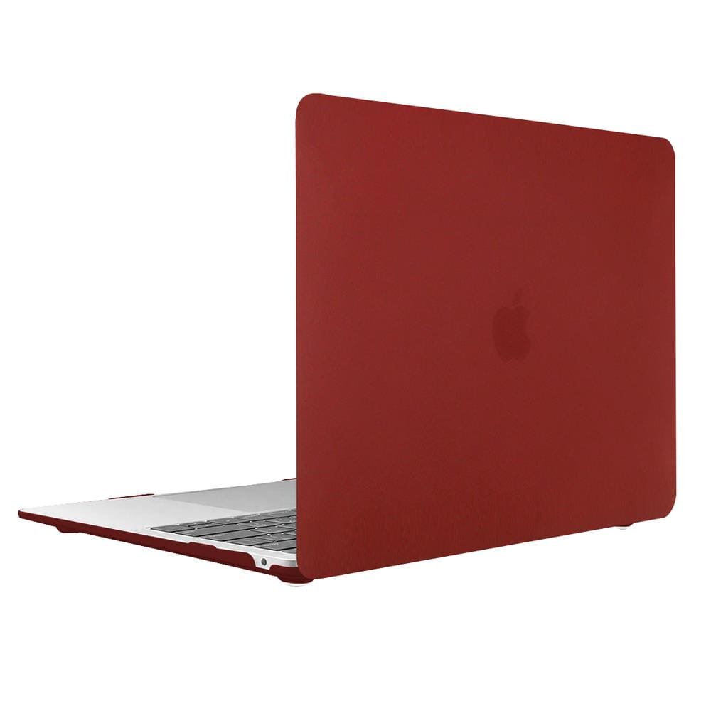 Capa Case Slim Macbook_ New Air 13" A1932 / A2179 / A2337 Com Chip M1 - Marsala