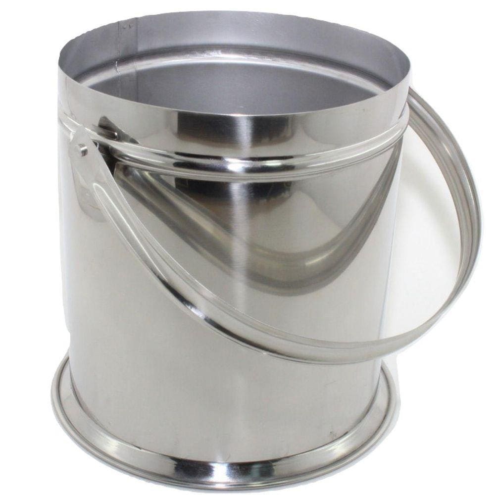 Balde Inox  Cirúrgico Hospitalar Capacidade De 5 Litros