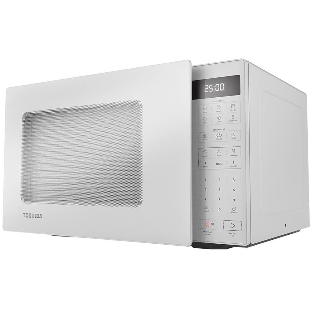Micro-ondas Toshiba 27 Litros Smartplate Branco | Extra