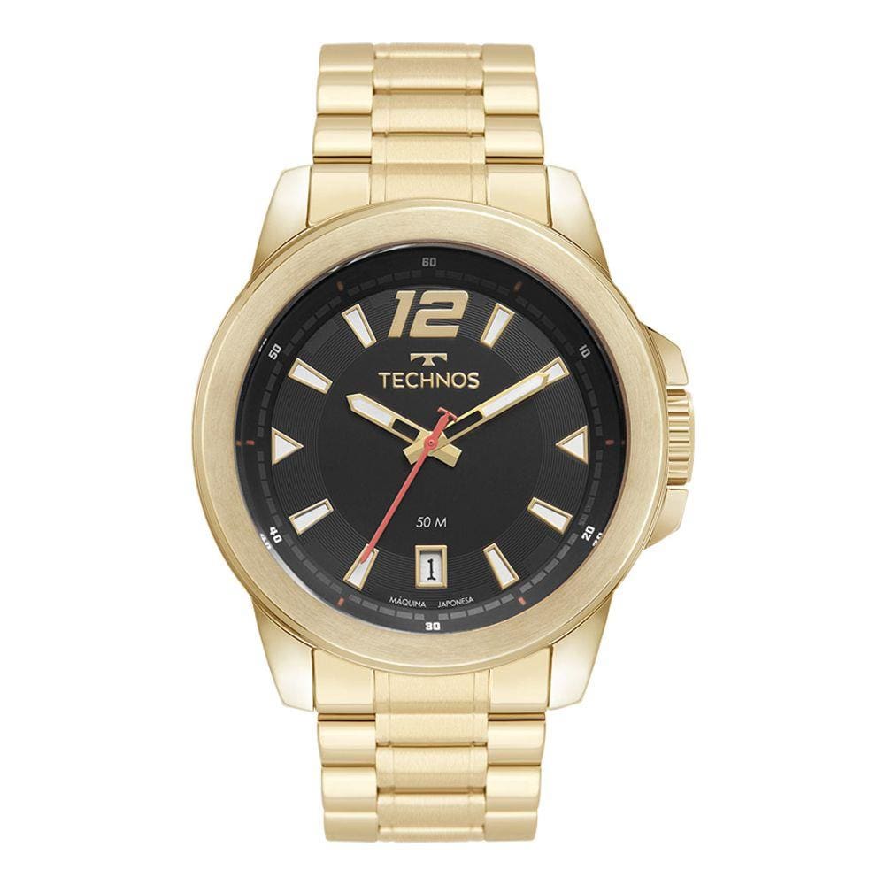 Relogio Masculino Technos Dourado Race 2415DO1P