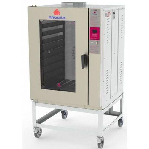 Forno Turbo Pintado Progás Prp10000g a Gás 10 Esteiras Menor preço em Forno Turbo Pintado Progás Prp10000g a Gás 10 Esteiras