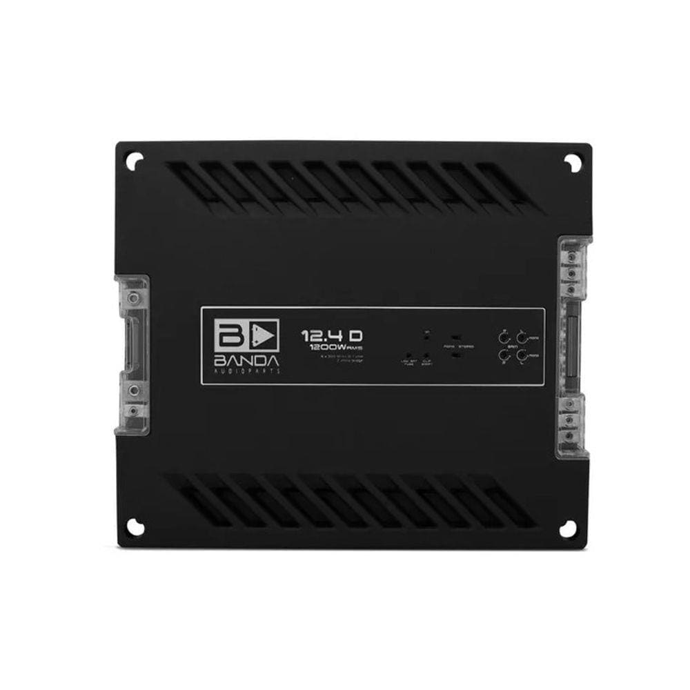 Modulo Amplificador 1200.4 12.4d 1200 Wrms 4 Canais 1 Ohm