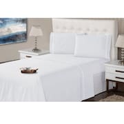 Jogo Lençol 4 Peças Queen 400 Fios Ponto Palito Casa Dona