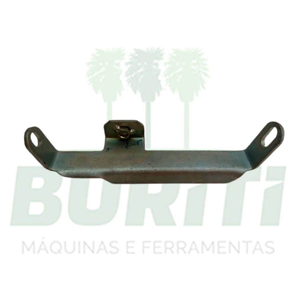 Chapa Suporte Tanque Lado Cilíndrico Para Tratorito Motor BTTG 6.5 Branco 19504090