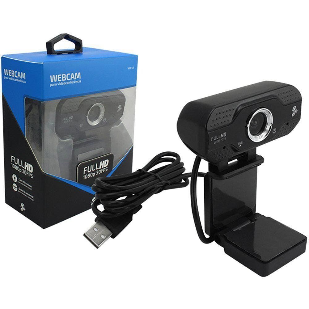 Câmera Webcam Full Hd 1080P 30Fps
