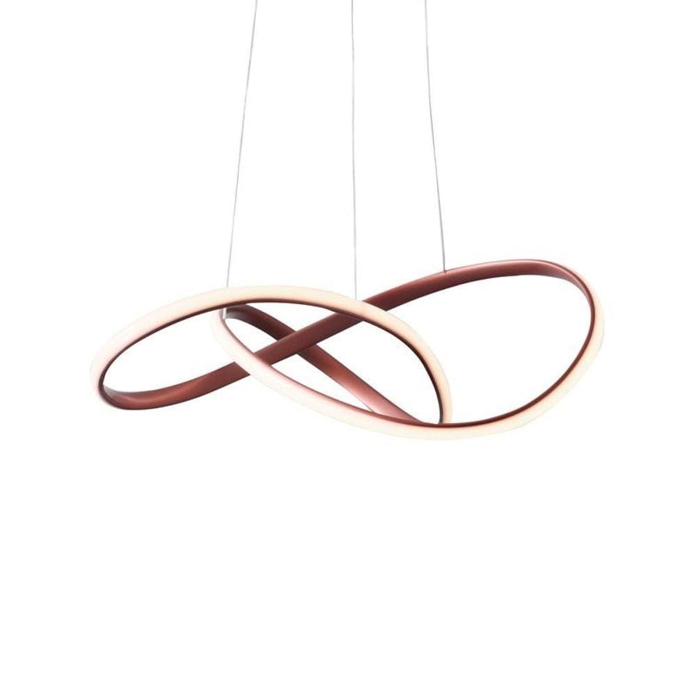 Lustre Pendente Quality Orgon 1424 Led Bivolt Cobre