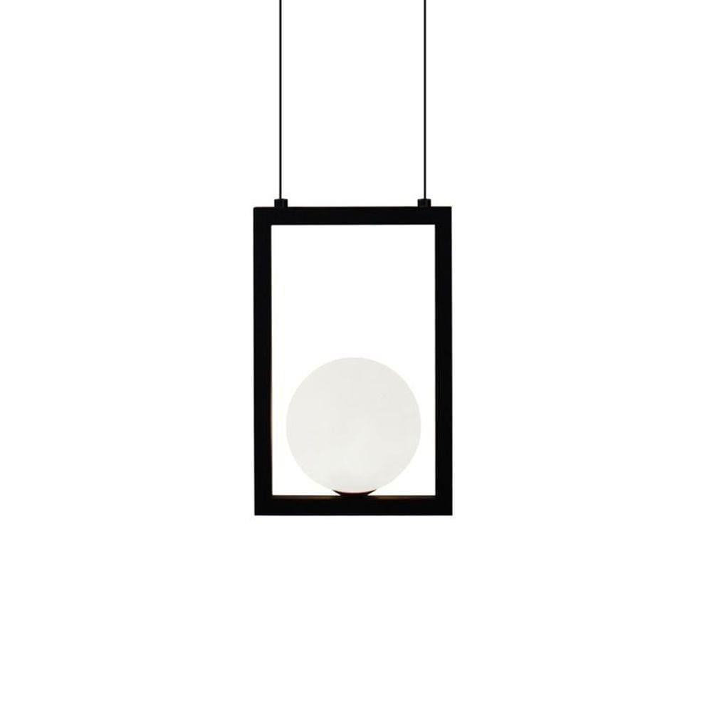 Lustre Pendente Quality Orbit 1532 G9 Bivolt Preto