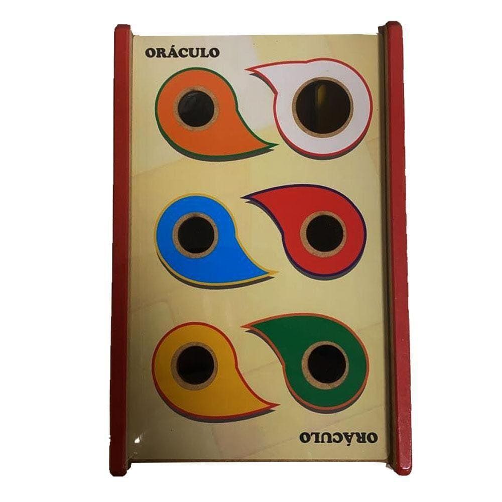 Jogo Oráculo Brinquedo Educativo E Pedagógico Em Madeira