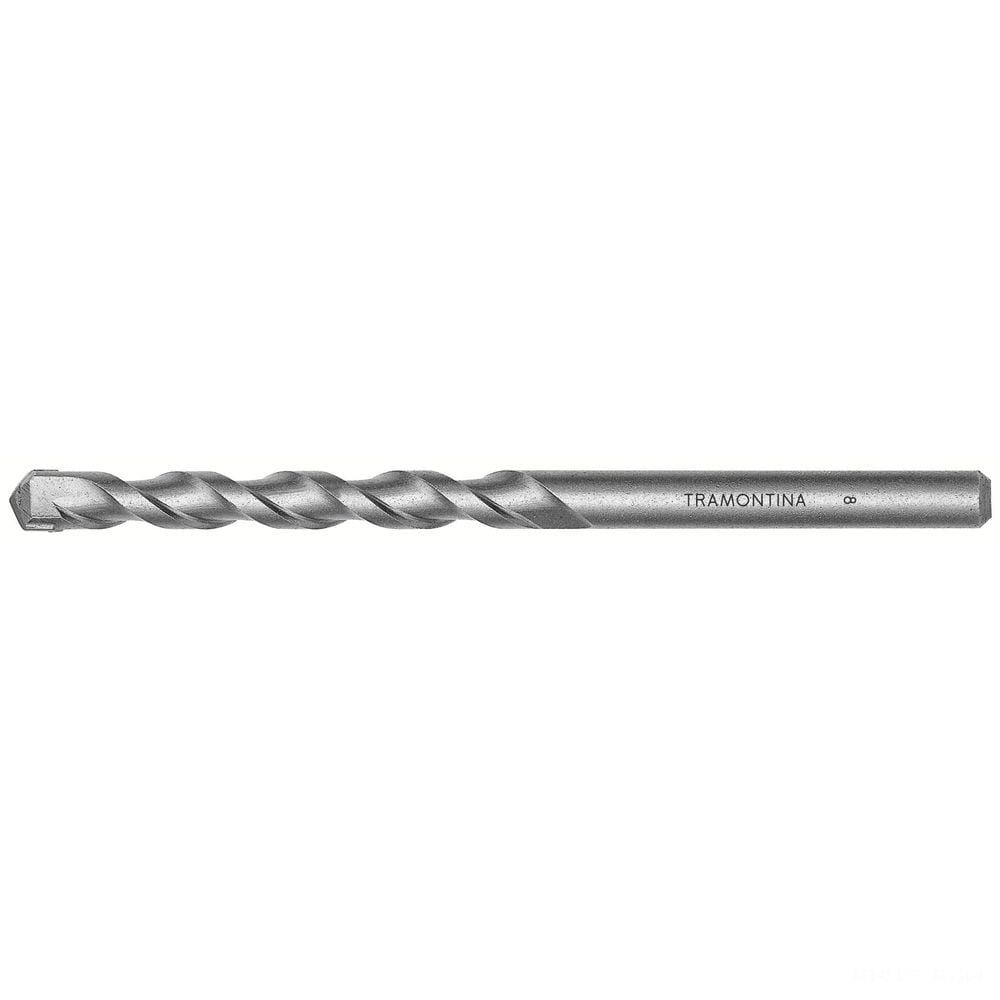 Broca para Concreto 9x120 mm Tramontina em Aço Especial com Acabamento Jateado DIN 8039 Tramontina