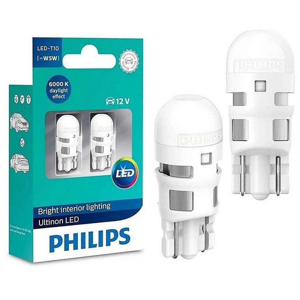 Lâmpada Philips Led T10 Ultinon 6000K W5W 12V