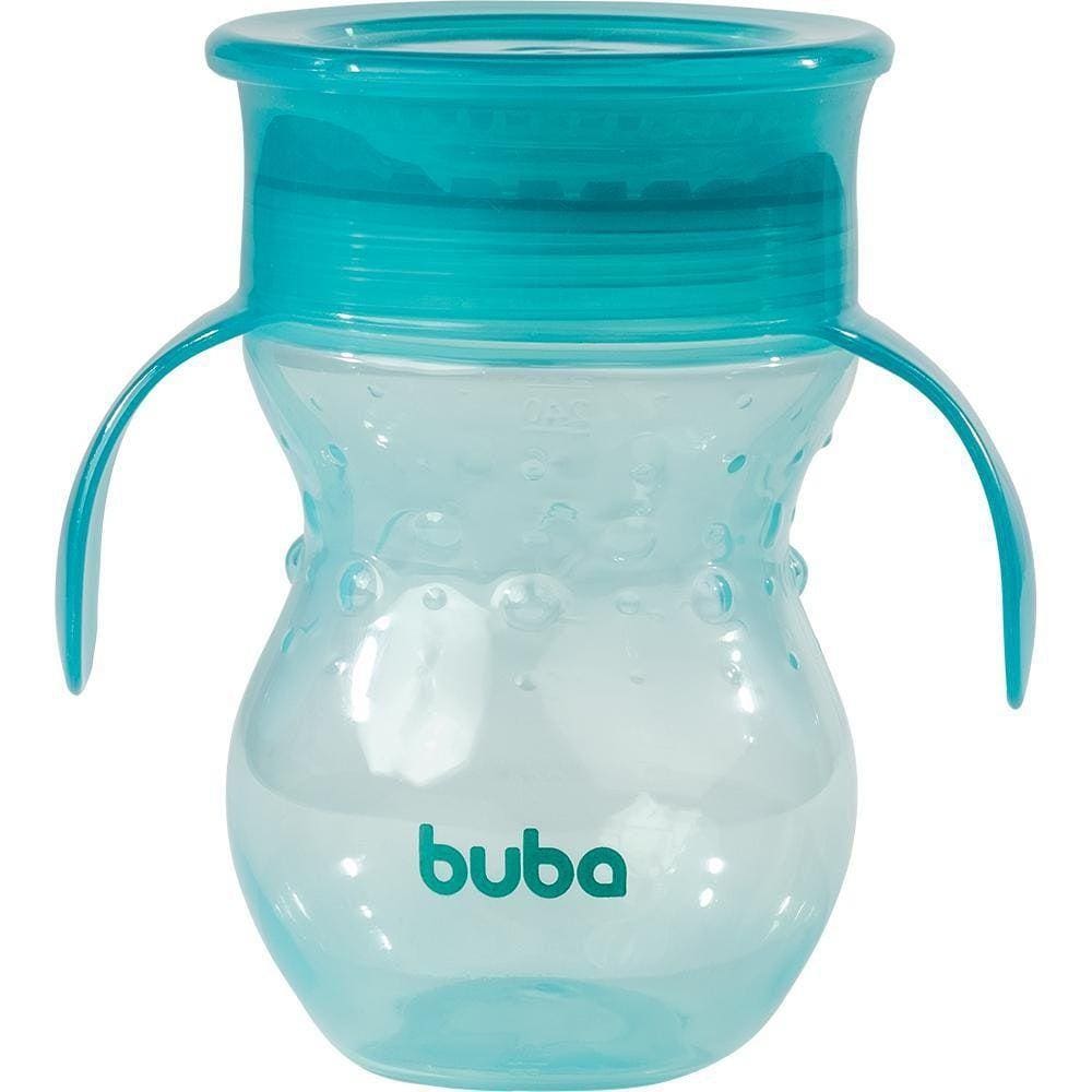 Copo 360 De Transição Antivazamento Verde - Buba