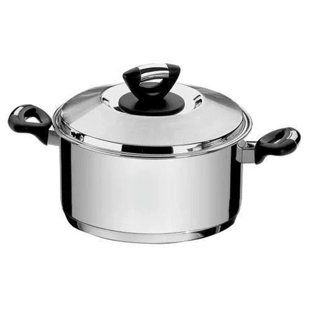 Caçarola Tramontina Solar Funda Em Inox Baquelite 28cm 8,4L