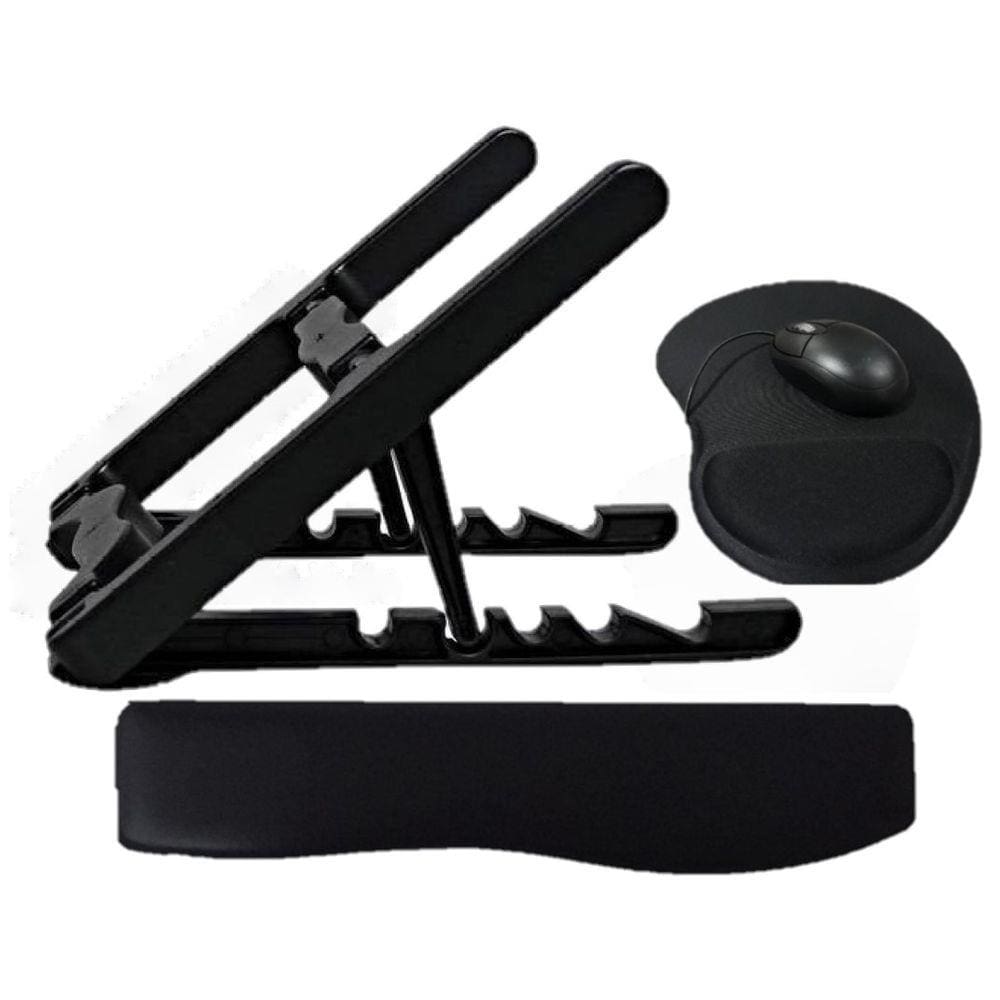 Combo Suporte Notebook + Apoio p/Teclado(keypad) E Mouse Pad (SEM MOUSE)