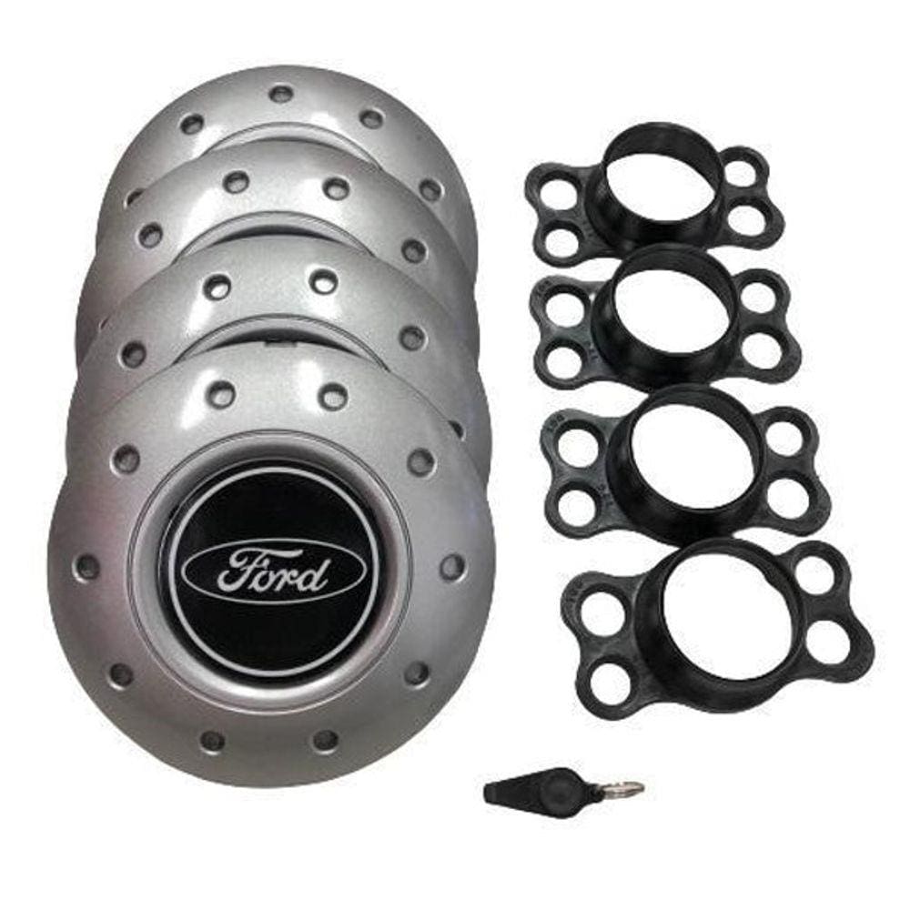 Jogo De Calotas De Centro Miollo Ford Escort Aro 13 Amarok