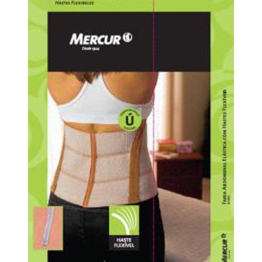 Faixa Mercur Abdominal Elastico  Flexivel Tamanho Unico