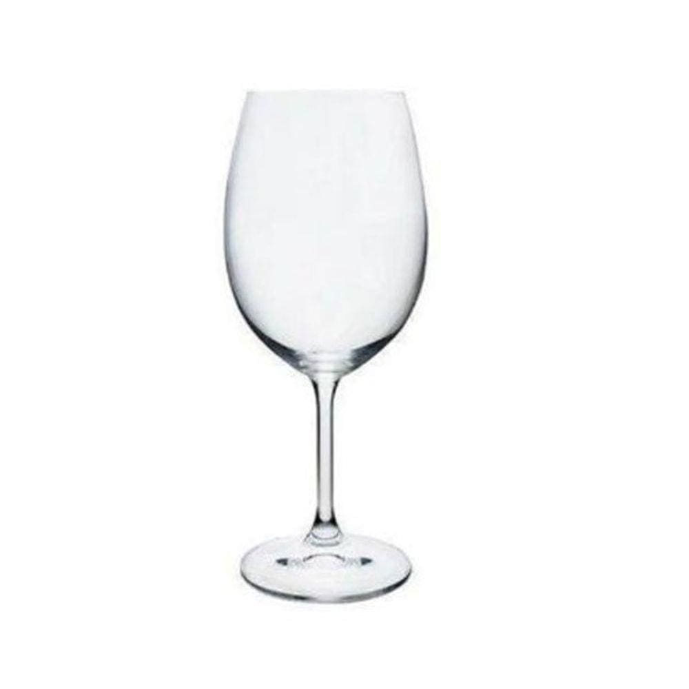 Jogo 6 Taças Bohemia Vinho Tinto 580Ml Cristal Com Titanium