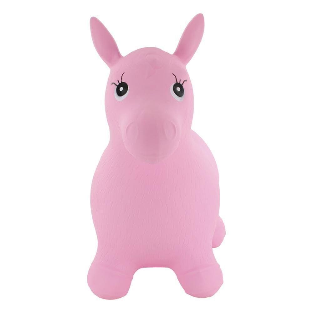 Cavalinho Pula Pula - Upa Upa Inflável Vinil - Bbr Toys Rosa