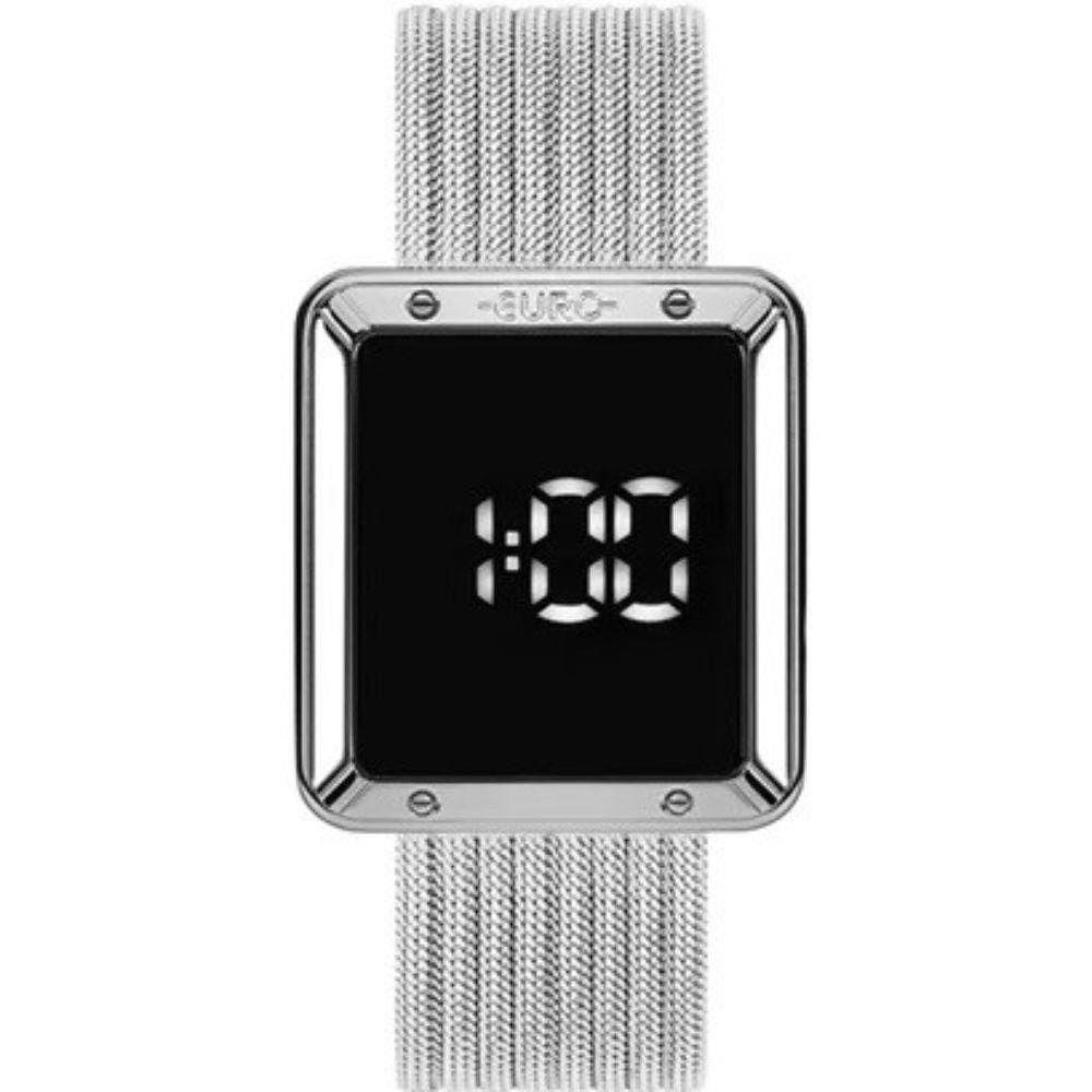 Relógio Euro Digital Quadrado Touch Screen Eubj3937Ad/4F