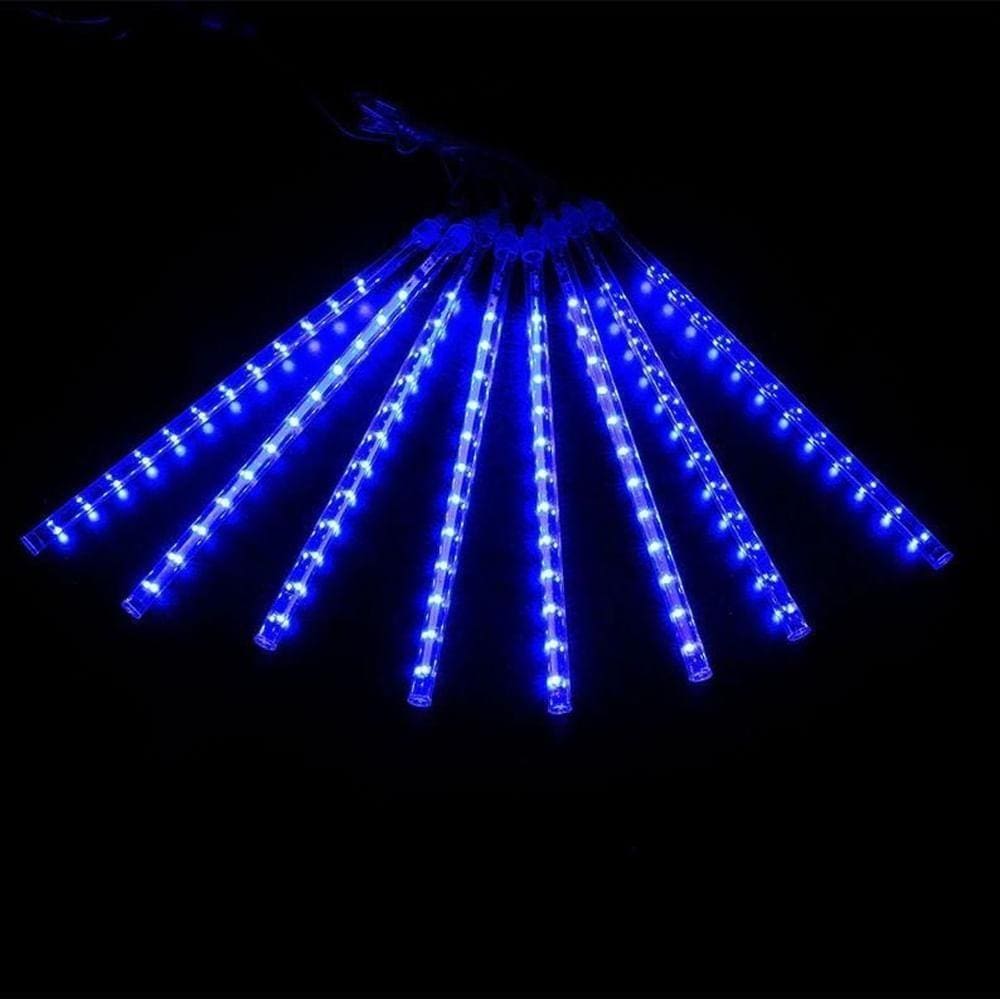 Mini-chuva de Meteoros Azul 240 LEDS BIV - Rio de Ouro