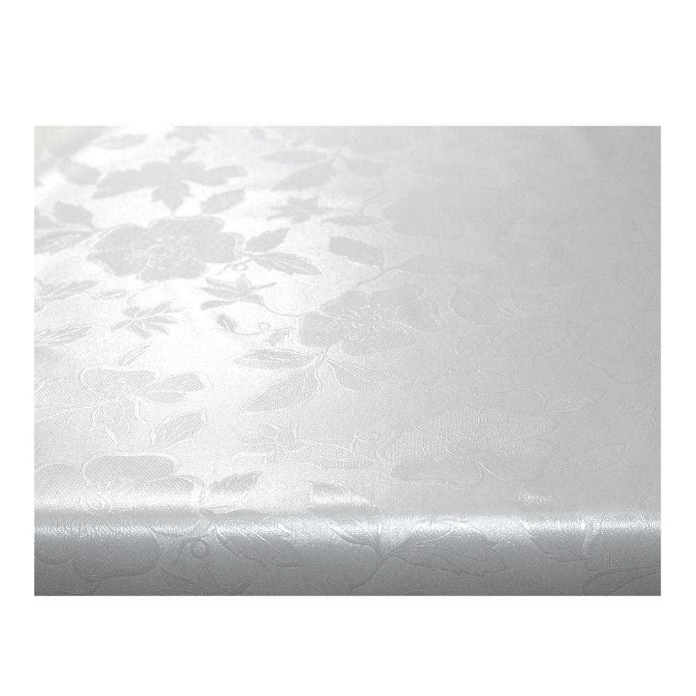 2 Toalha De Mesa Térmica Pvc Impermeável Branca 0,70 X 1,00m