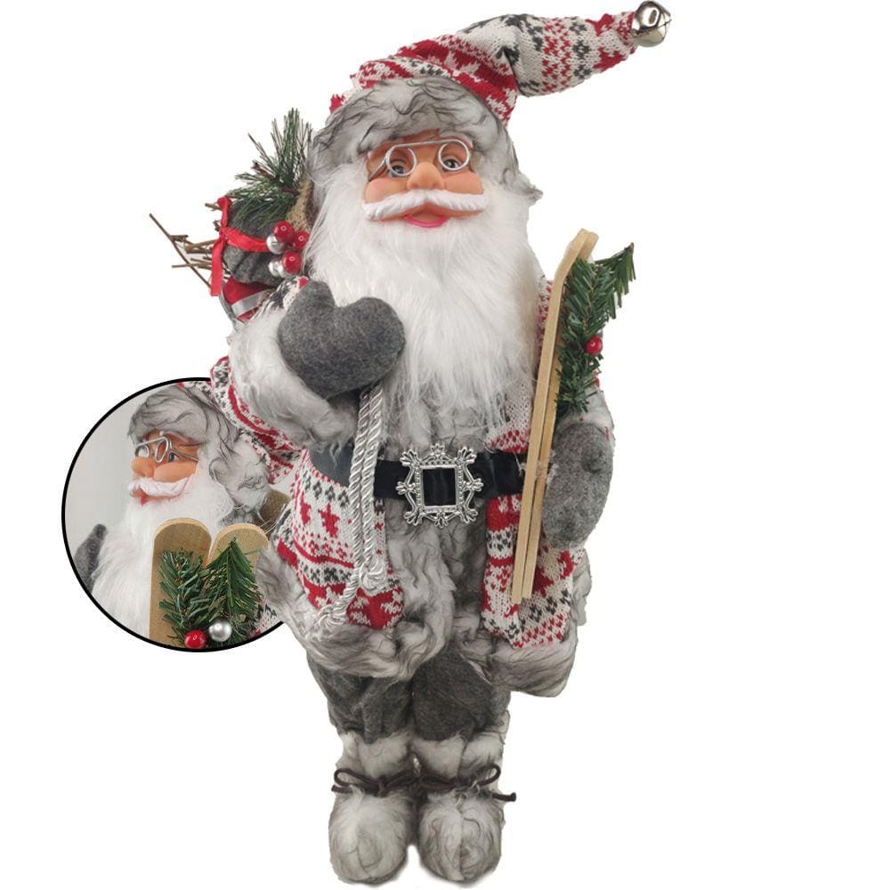 Decoração Enfeite Natal Papai Noel Árvore Natalina 57cm