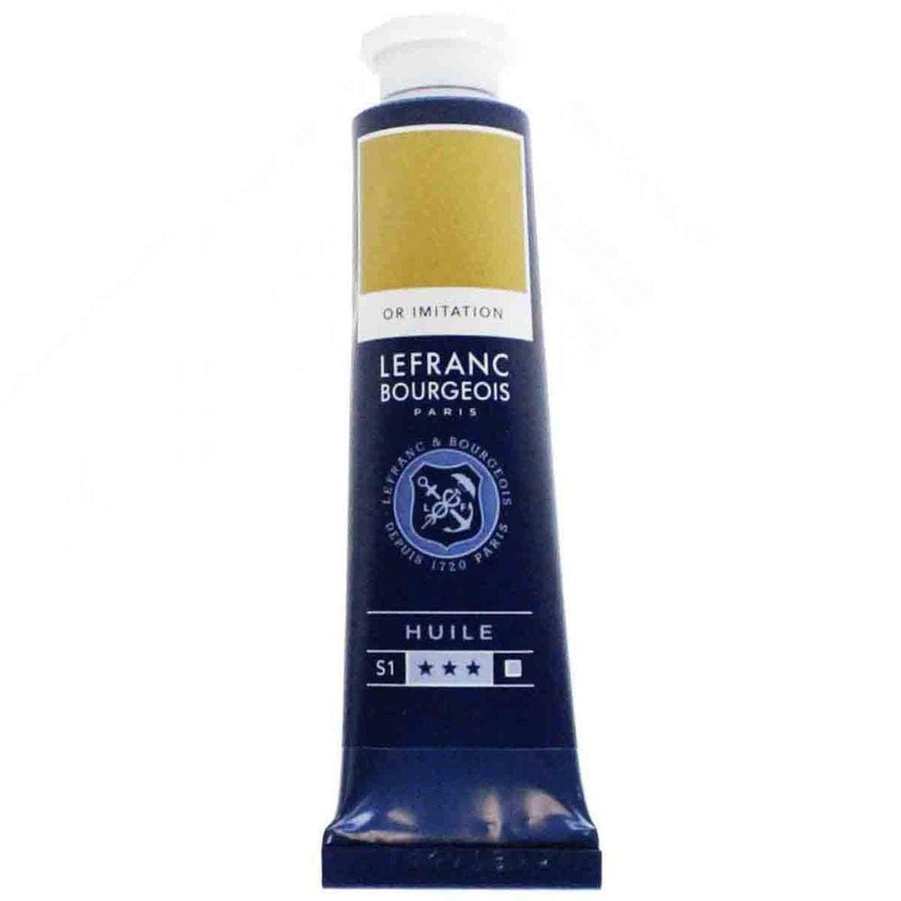 Tinta Óleo Fine Lefranc & Bourgeois 700 Gold Hue 40Ml