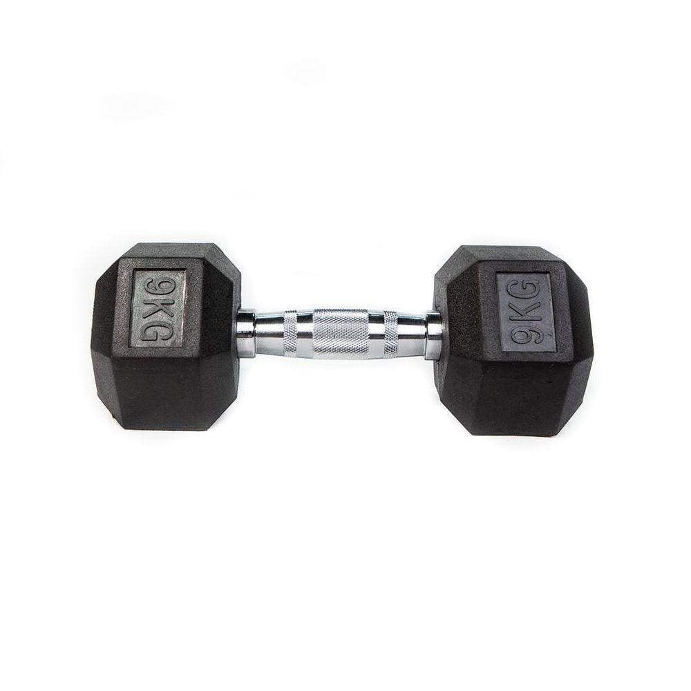 Halter Sextavado Emborrachado 9Kg