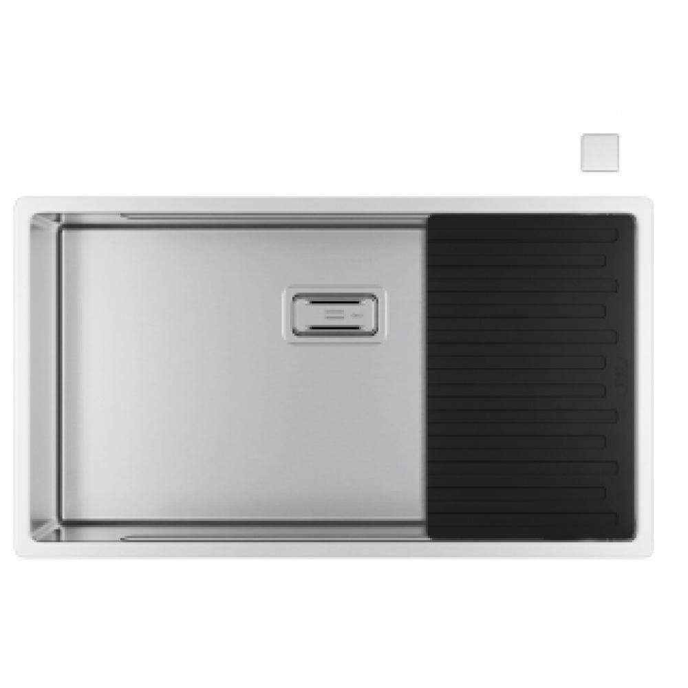 Cuba De Inox Wish 74x40x20cm Com Chapa E Válvula Deca