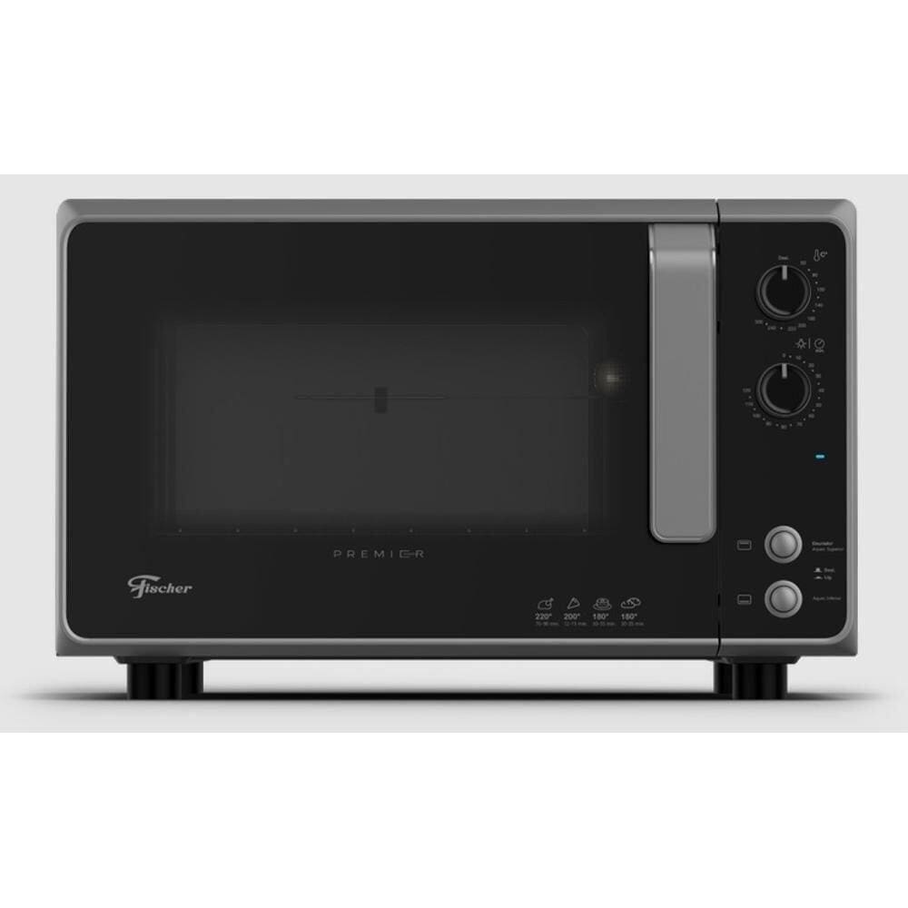 Forno Elétrico de Bancada Fischer Premier 48L Prata