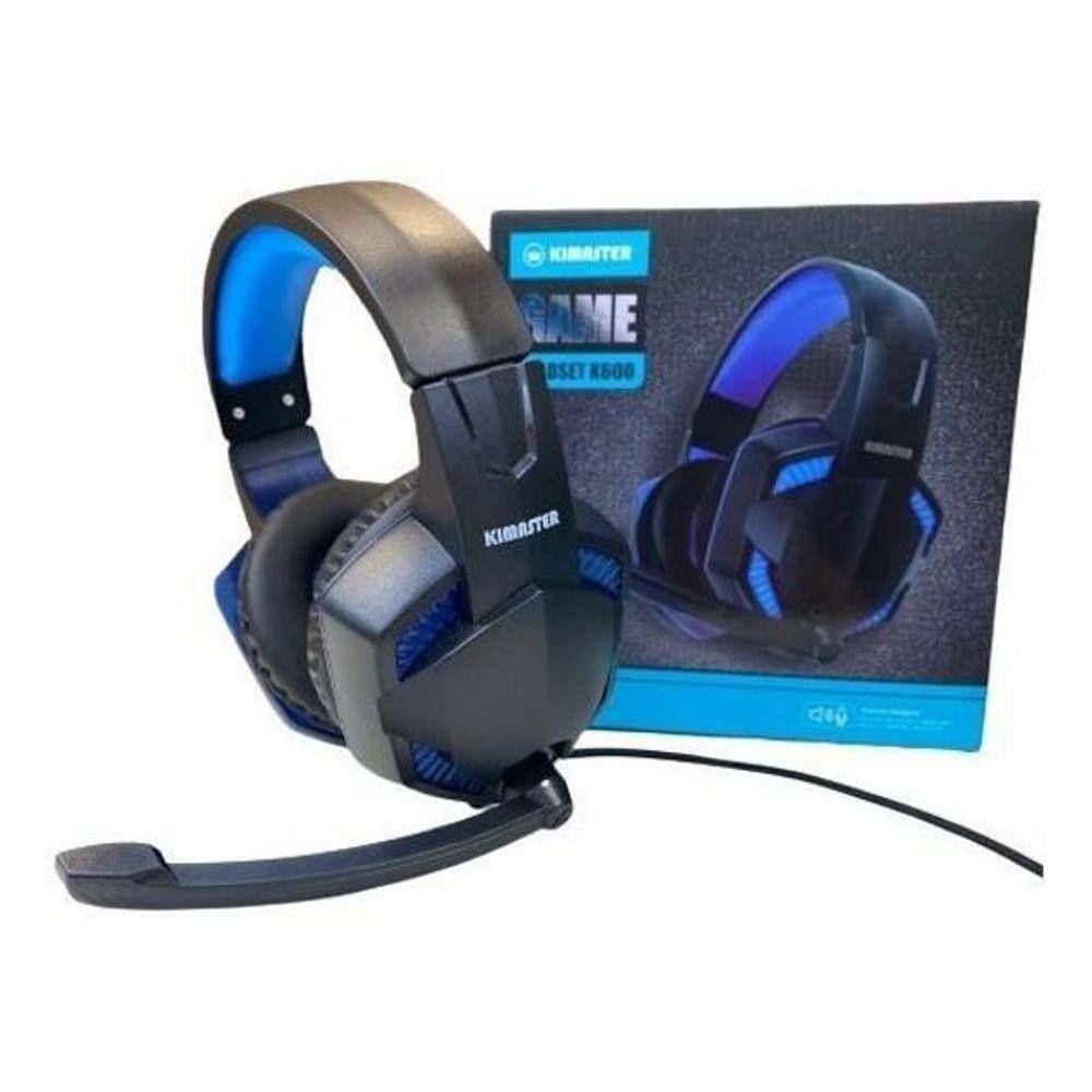 Headset K600 Preto - Kimaster | Extra