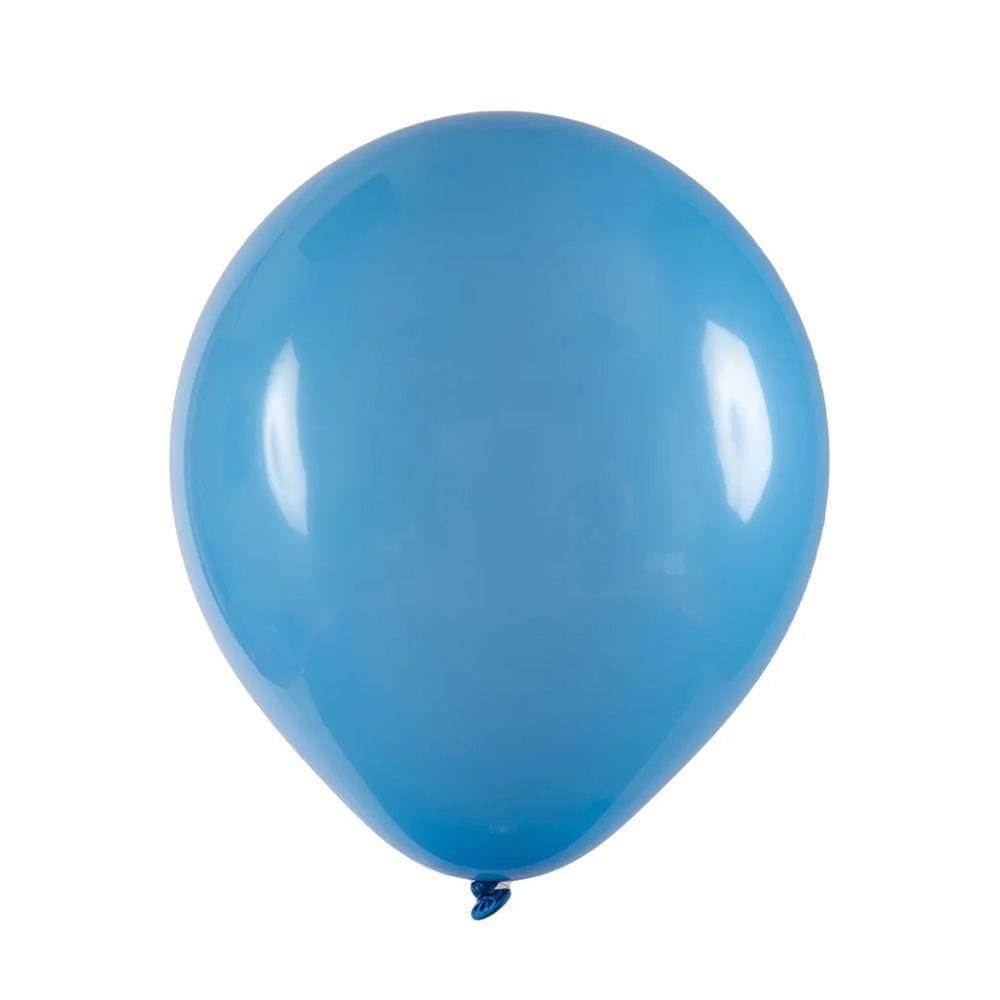 Balão de Látex Azul Celeste - 7 Polegadas - 50 Unidades