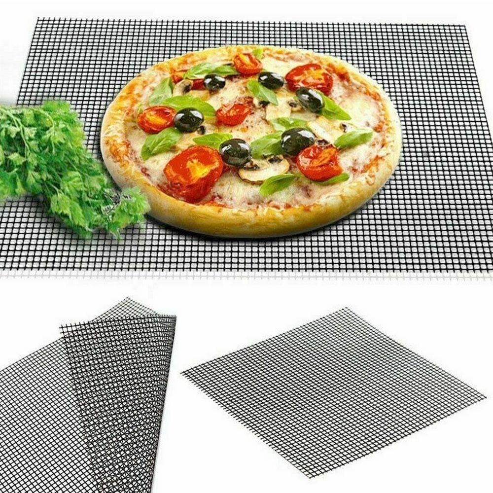 Kit 10 Grelhas Churrasqueira Teflon Antiaderente Preto 40x33