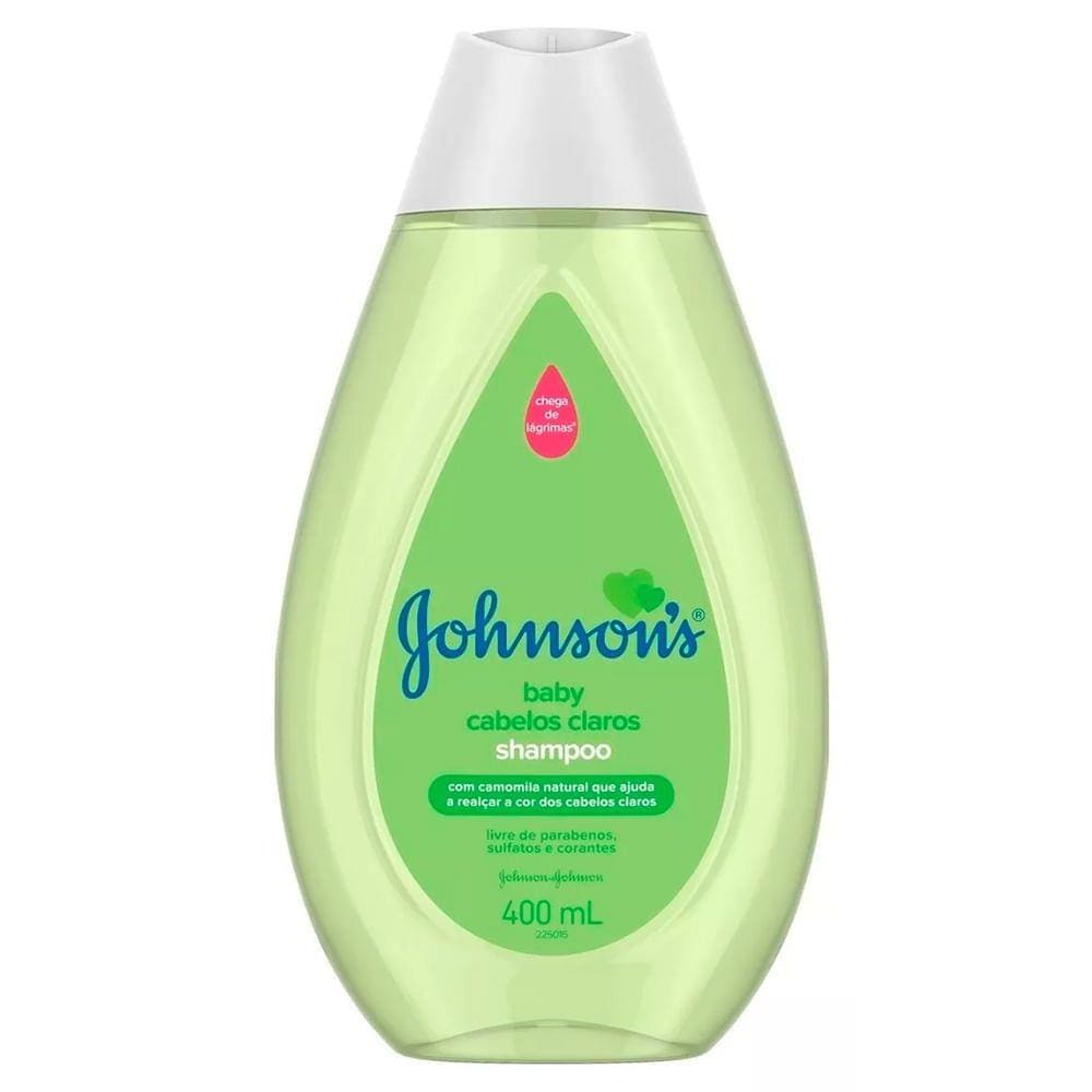 Shampoo Para Cabelos Claros Johnson`s Baby 400ml