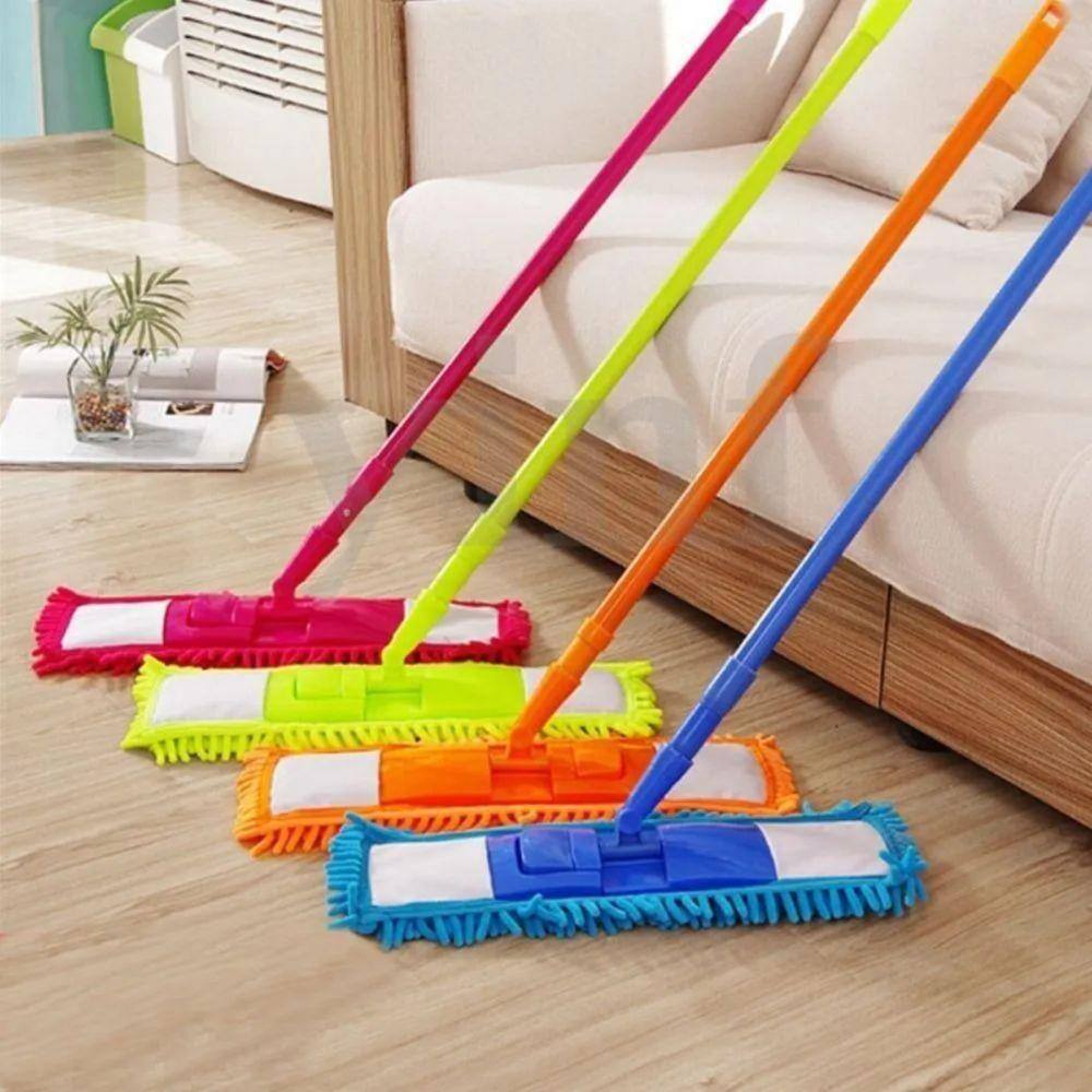 Mop Vassoura Tira Pó Azul - Quanhe | Extra