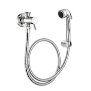 Ducha Higiênica Com Registro E Derivação Cromado Nova Lóggic