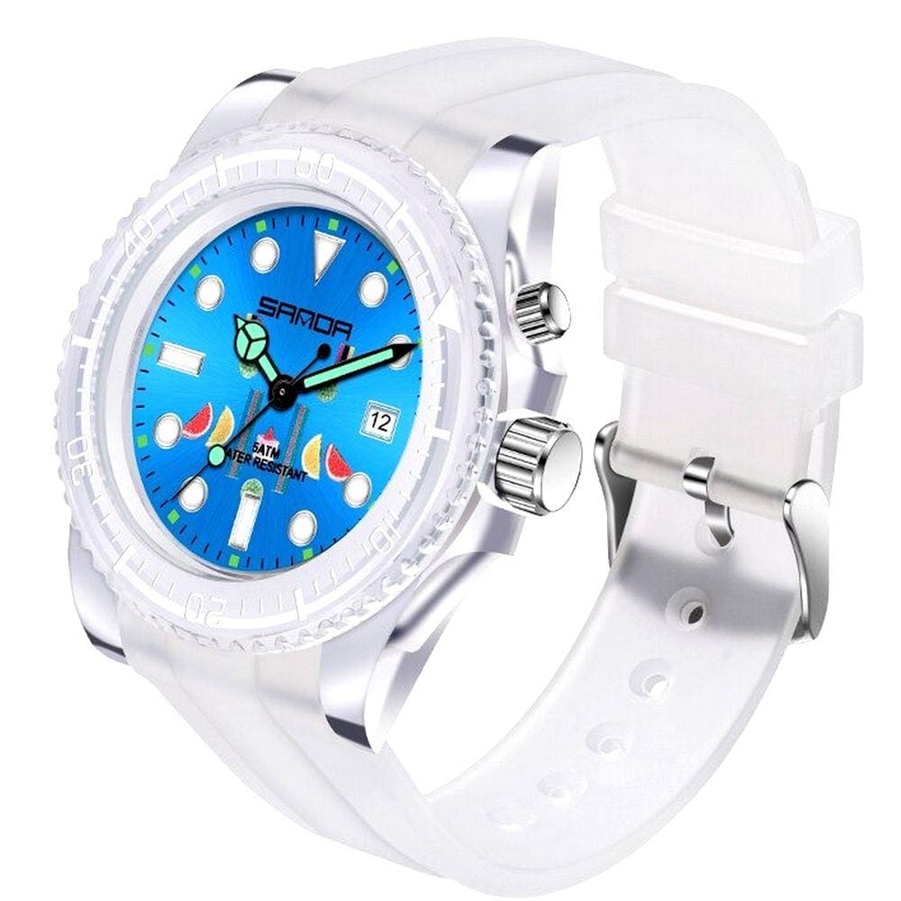 Relógio Feminino Esportivo Quartzo SANDA Moda Casual A prova de D´água