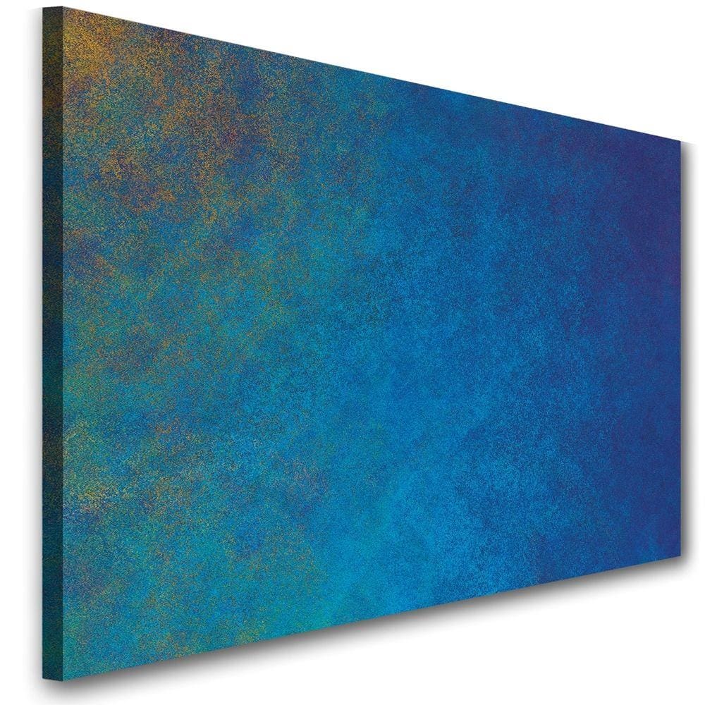 Quadro Abstrato Fundo Azul Mar