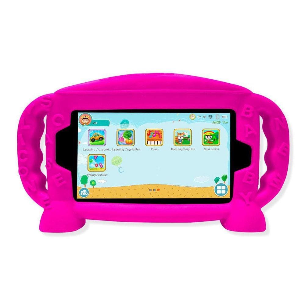 Capa Capinha Infantil Kids Tablet 7 Polegadas - Pink