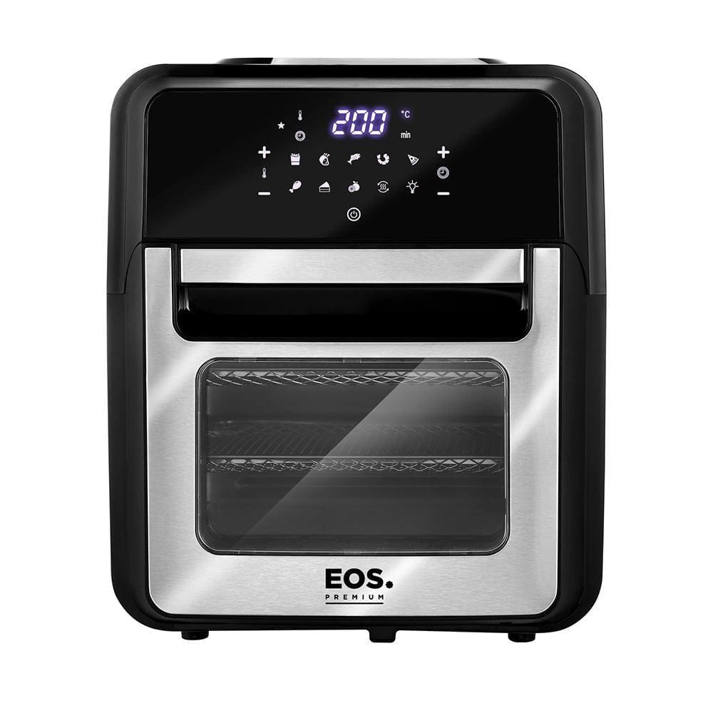 Fritadeira Sem Óleo Air Fryer EOS Premium 12L Digital Touch Inox EAF12I 220V
