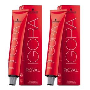 Coloração Igora Royal 7.77 Louro Médio Cobre Extra (Ruivo) 60g - Schwarzkopf