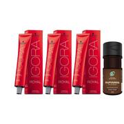 Kit Tintura Schwarzkopf Professional Igora royal Reds tom 8-77 para cabelo